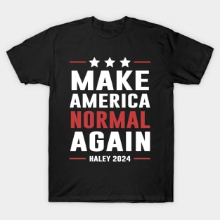 MANA Make America Normal Again Haley 2024 T-Shirt